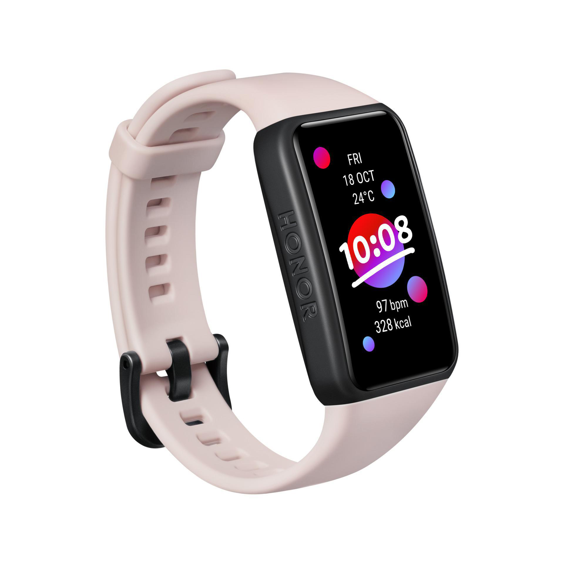 HONOR Band 6, Fitness Tracker, uni, Pink