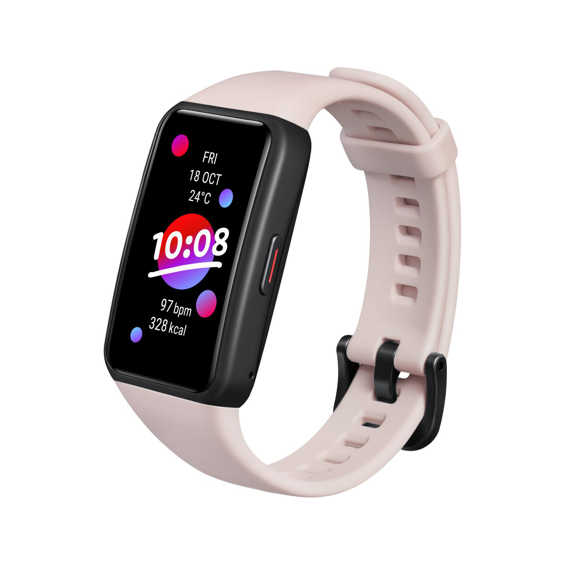 HONOR Band 6, Fitness Tracker, uni, Pink