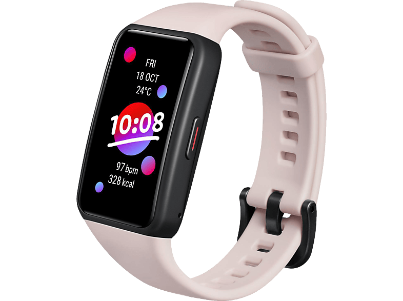 HONOR Band 6, Fitness Tracker, uni, Pink Fitness Tracker MediaMarkt