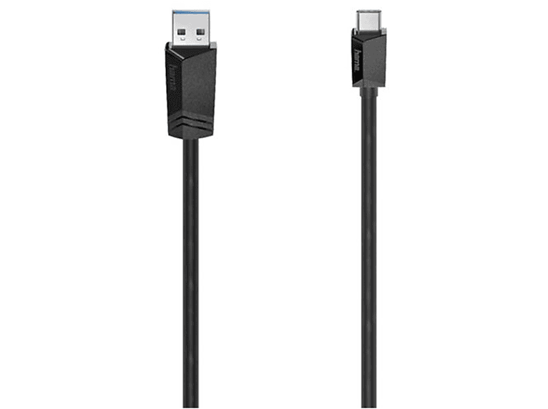 HAMA Cavo USB Type C M / A M, 3.2 gen.1, 1,5 metri, nero
