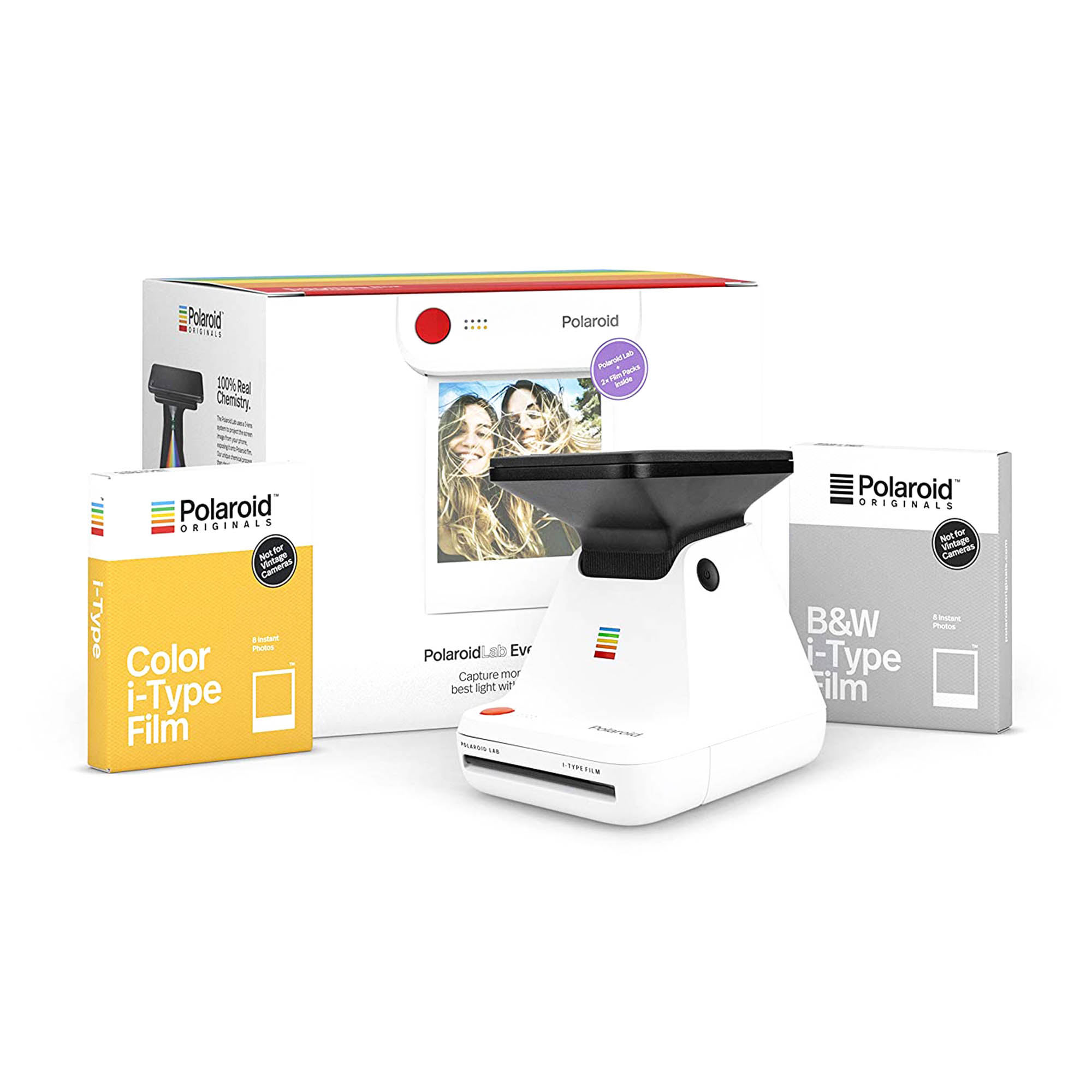 Accessorio Foto Polaroid LAB Box+2 film I-type