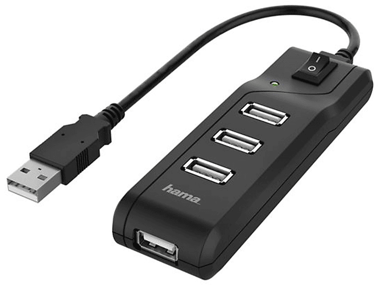 Hub HAMA Adattatore USB 2.0
