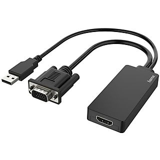 Cavetto adattatore ingresso VGA+USB/ uscita HDMI HAMA VGA+USB