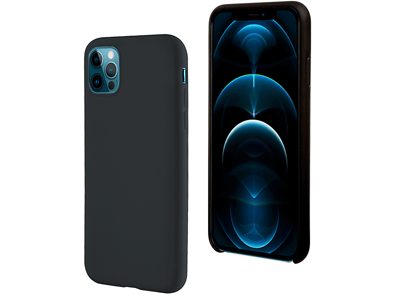 ISY Isc-0029, Cover per Iphone 12 / PRO,Nero