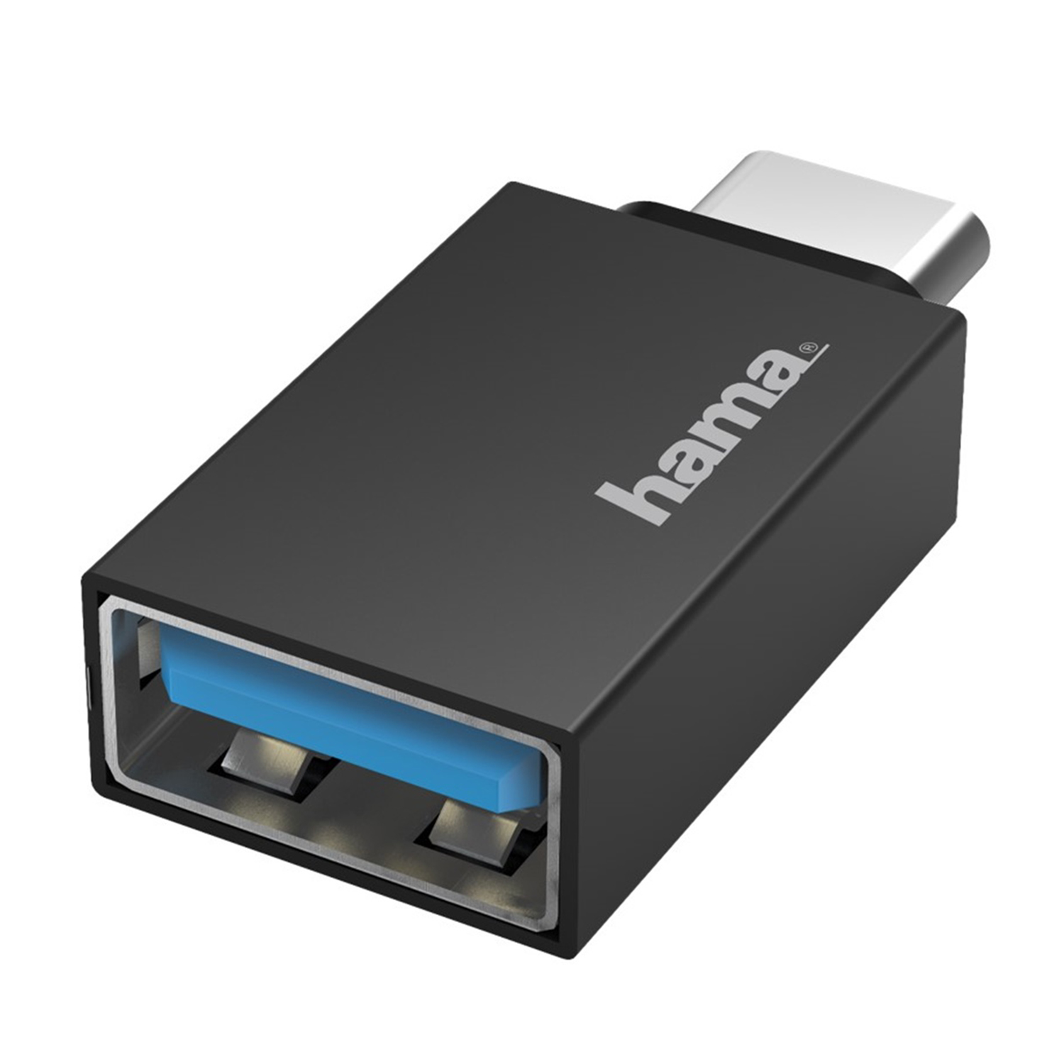 Hama Adattatore USB Type C M / A F, 3.2 gen.1, nero