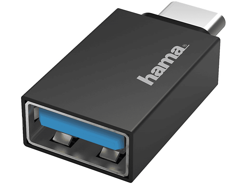 Hama Adattatore USB Type C M / A F, 3.2 gen.1, nero