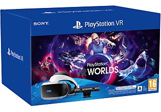 SONY PSVR Mk5 + VR Worlds VCH, White