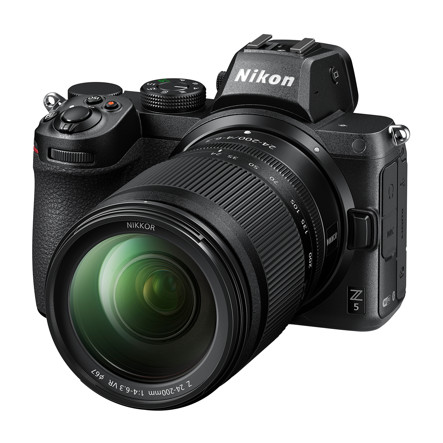 Fotocamera Mirrorless Nikon Z5+Z 24-200Mm+Sd 64Gb
