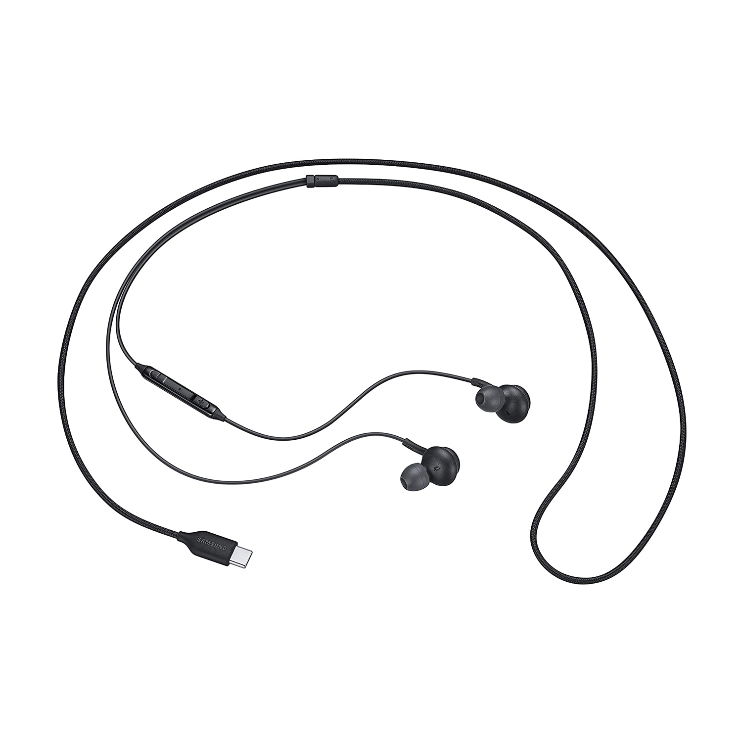 Samsung Auric A Filo SAM Type-C Auricolari, Nero
