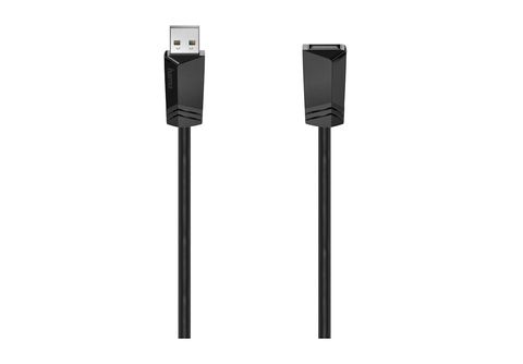 Cavetto prolunga USB 2.0 spina A - presa A 0.2 mt di colore nero