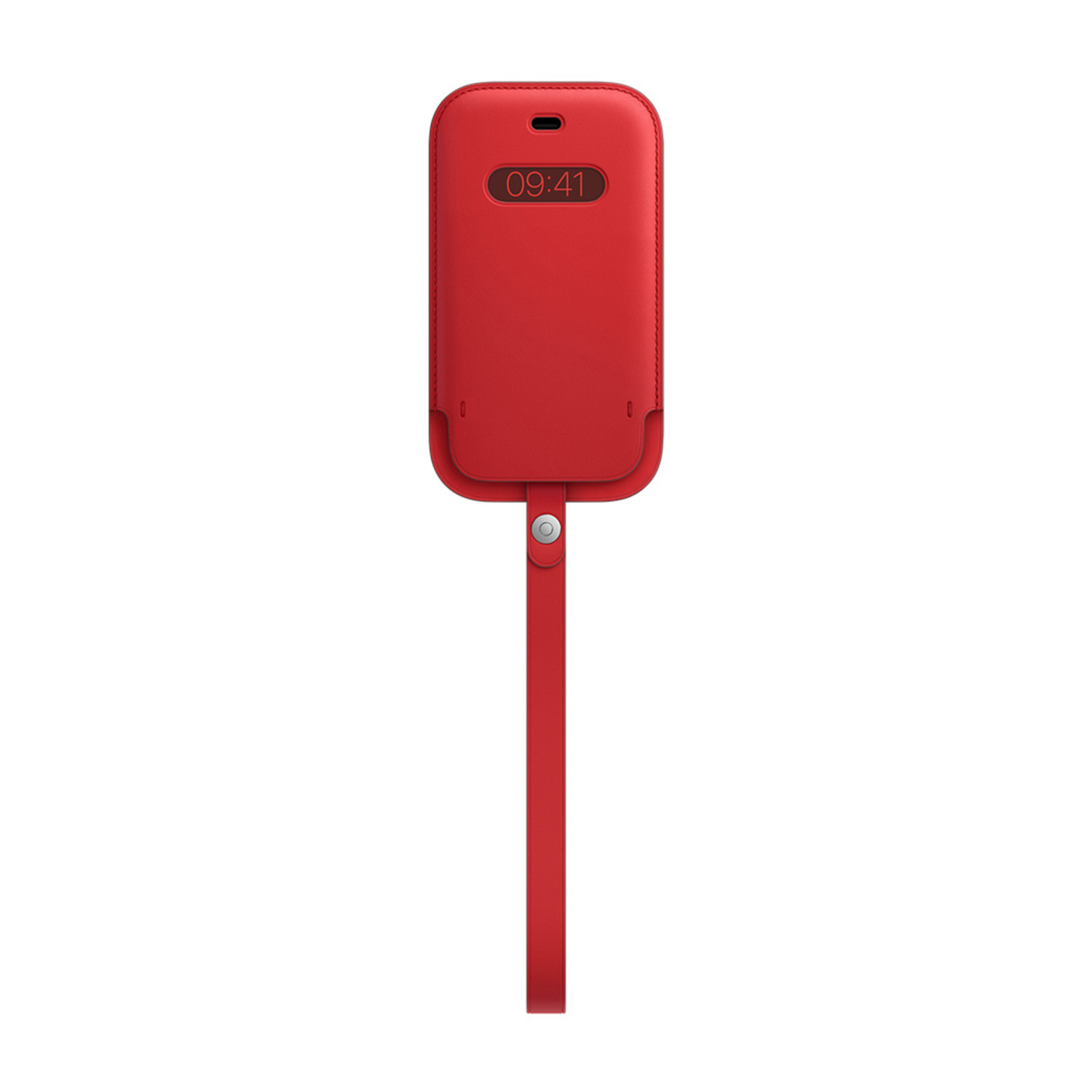 Apple Custodia a tasca MagSafe in pelle per iPhone 12 mini - (Product)Red