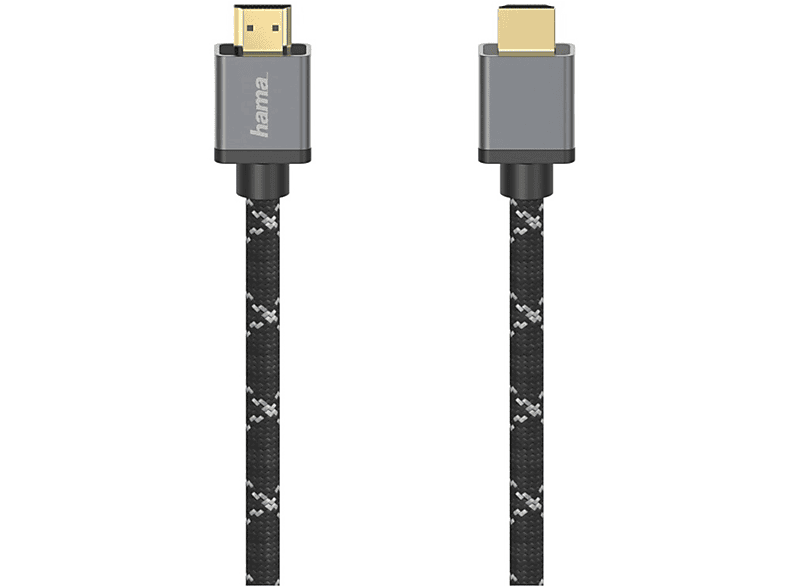 Hama Cavo HDMI M/HDMI D Micro M, 2 metri, Hdmi High Speed, connettori dorati, schermato, nero, 3 stelle | Cavi e Connettori in offerta su