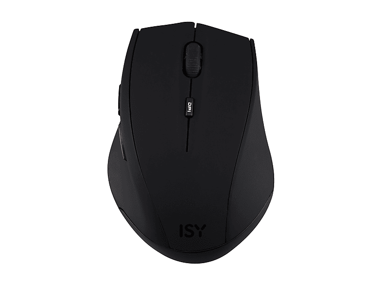 ISY MOUSE WIRELESS IWM-3100, Collegamento Wireless, Ingresso: Otticamente a diodi laser, Scrolling 2 direzioni, Risoluzione max 1600 dpi, forma ergonomica