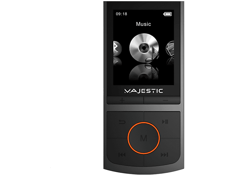 LETTORE MP4 MAJESTIC BT-8057R MP4 8GB BKRD