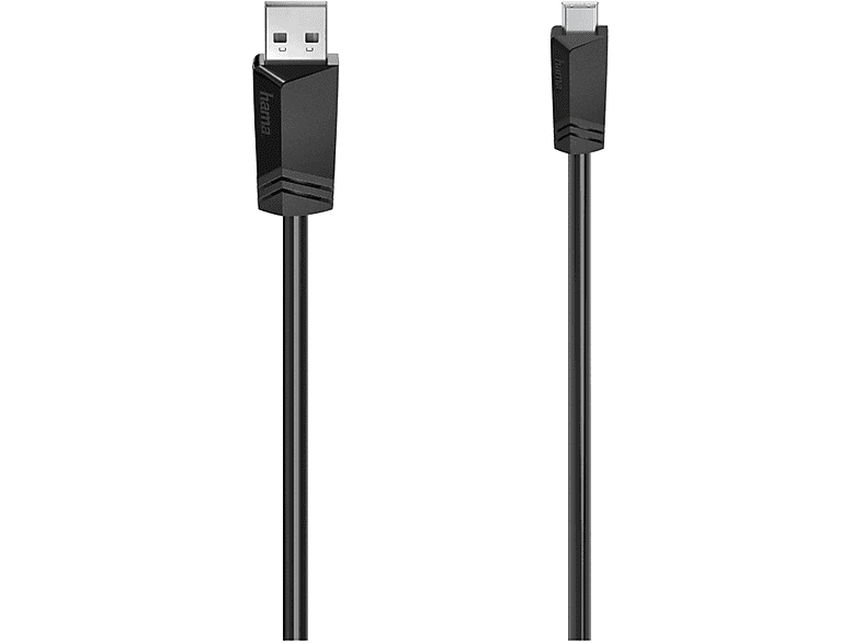 Hama Cavo USB A M / Mini B, 2.0, 1,5 metri, nero