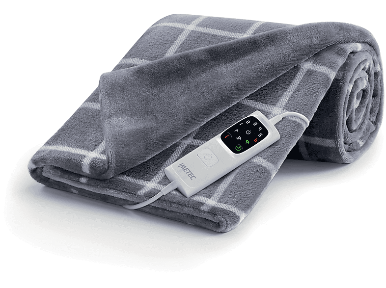 Plaid Riscaldabile Imetec Plaid Velvet Squares