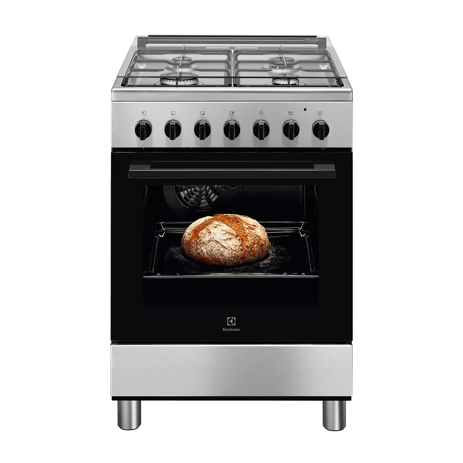 Electrolux Cucina Lkk620000X, Piano cottura a gas, zone 4, classe A
