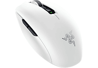 RAZER Orochi V2 - White Edition - Mouse gaming, Wireless (Doppia modalità: 2,4 GHz e Bluetooth a bassa energia BLE), Ottica con LED, 18000, Bianco