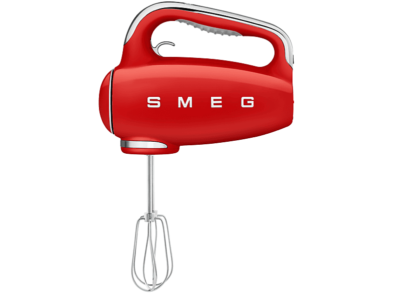 SBATTITORE SMEG HMF01RDEU, Potenza massima 250 W, Livelli di potenza 9 velocità, rosso