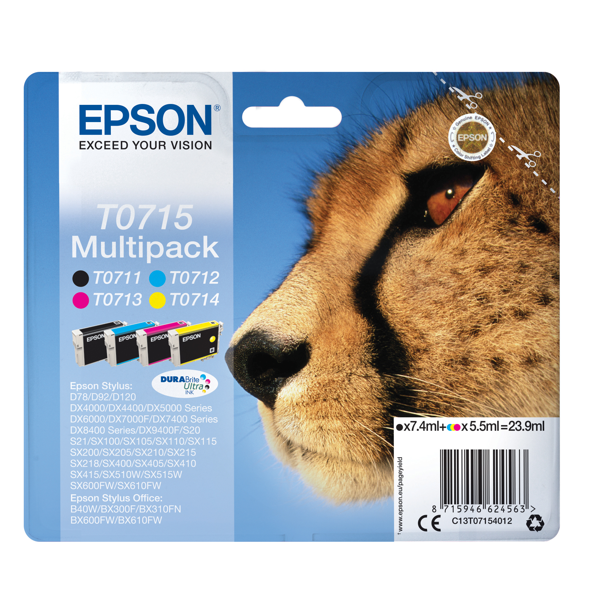 Epson Multipack Ghepardo T0715