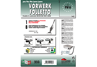 8 sacchi carta per Vorwerk - Folletto ELETTROCASA FW6
