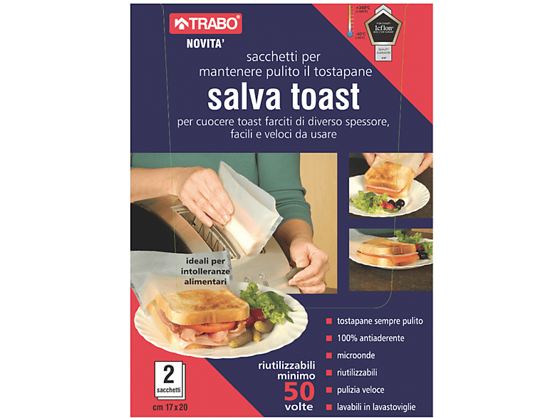 Accessorio Tostapane Trabo Salva Toast