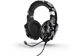 TRUST GXT323K CARUS HDS BLACK C CUFFIE GAMING, Black Camouflage