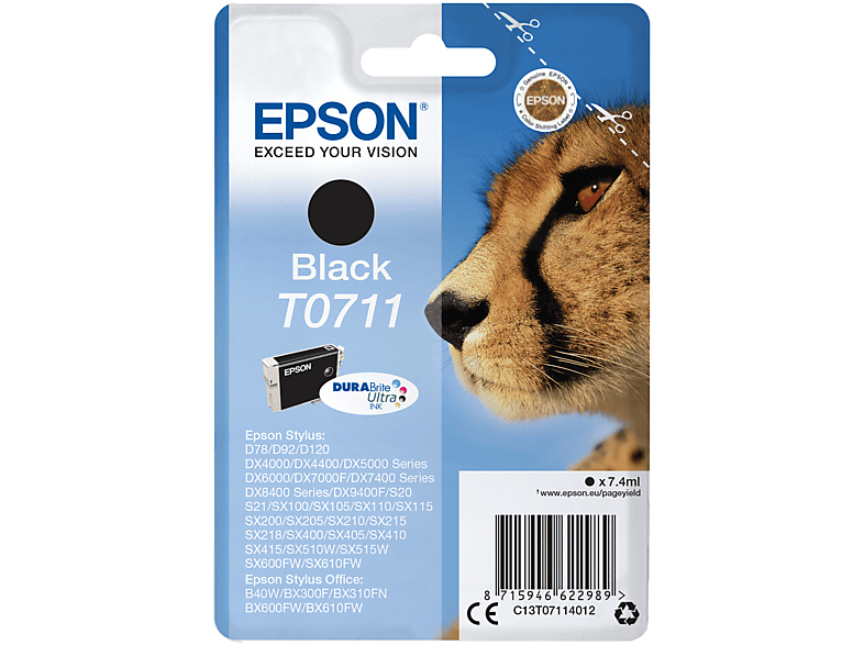 Epson Cart. INK Ghepardo T0711 Cartuccia