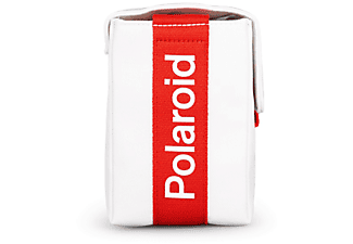 CUSTODIA POLAROID NOW BAG - WHITE & RED