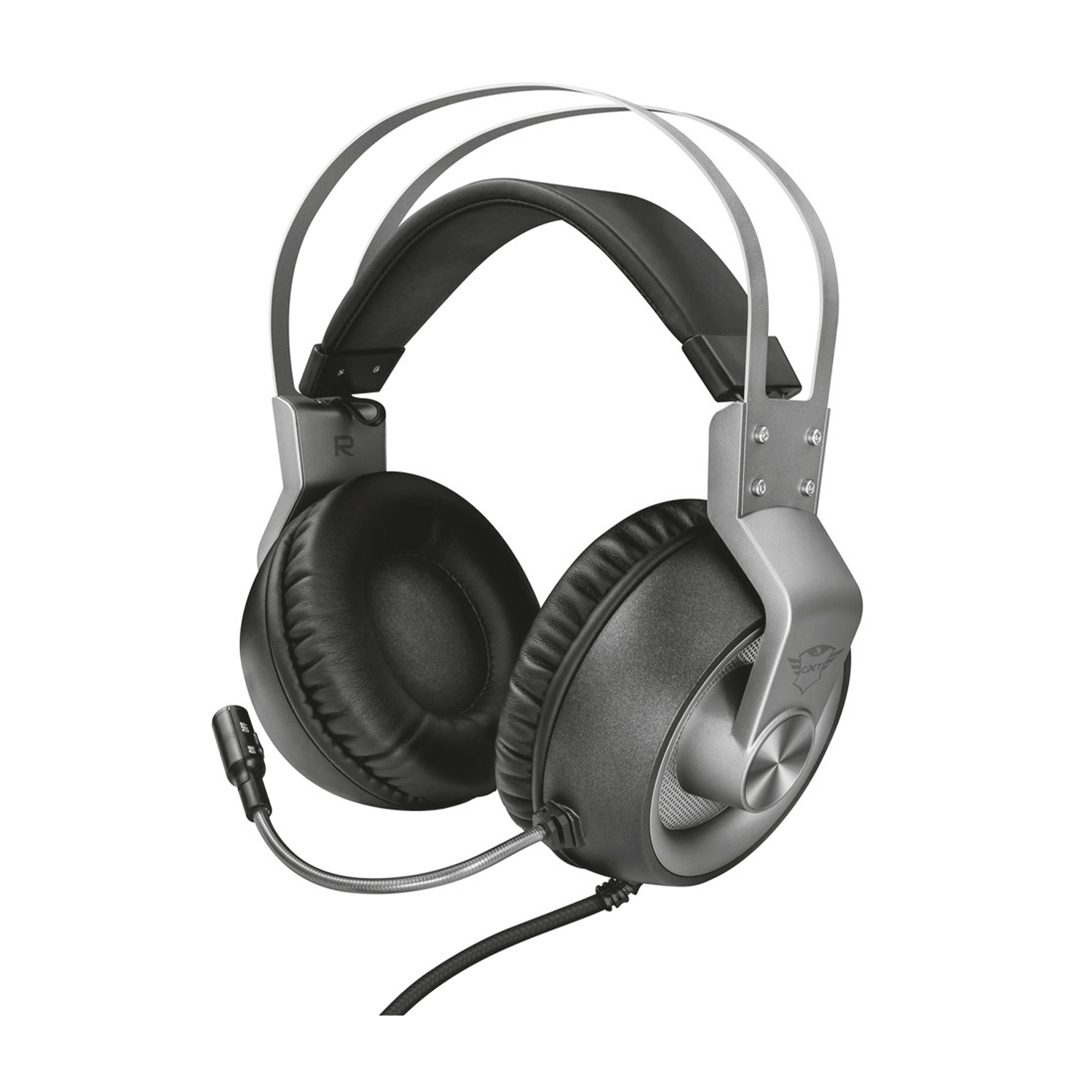 Trust Gxt430 Ironn Headset Cuffie Gaming, Black