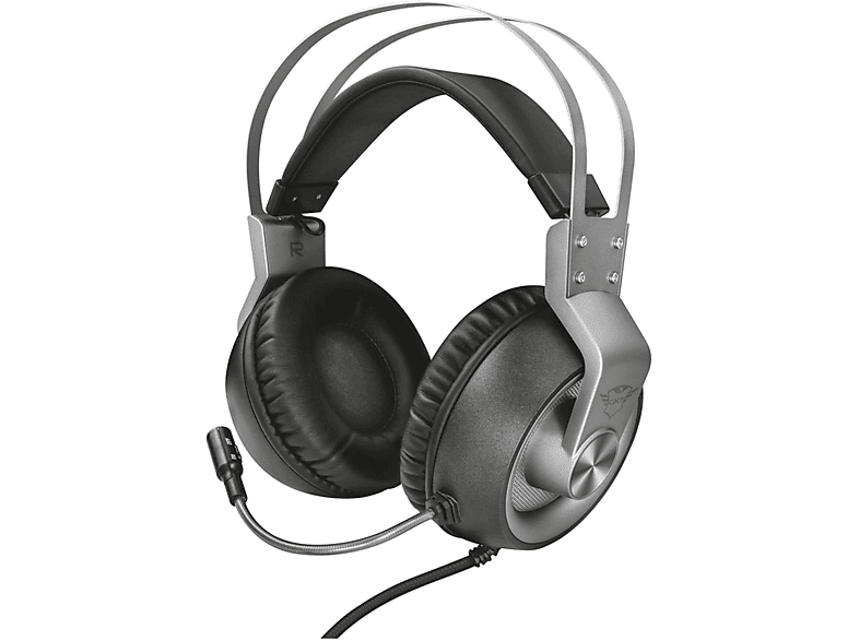 Trust Gxt430 Ironn Headset Cuffie Gaming, Black