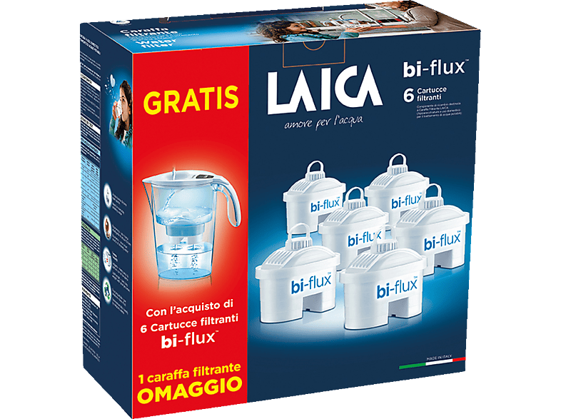Bottiglia Filtrante FLOW 'N GO di Laica: amore per l'acqua