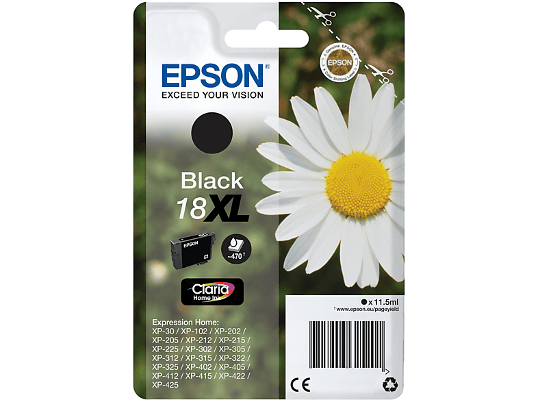 Cartuccia Epson Margherita 18Xl Nero