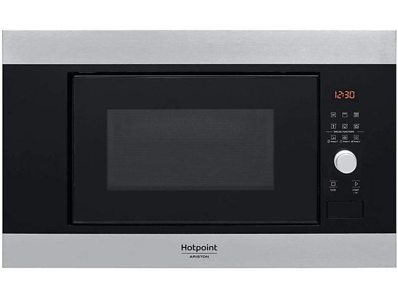 Hotpoint Mf20G IX HA Microonde Incasso, 800 W, 20 l