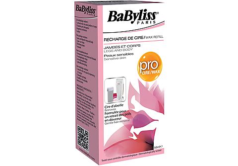 Ricarica cera 50 ml per corpo pelli sensibili BABYLISS 799001