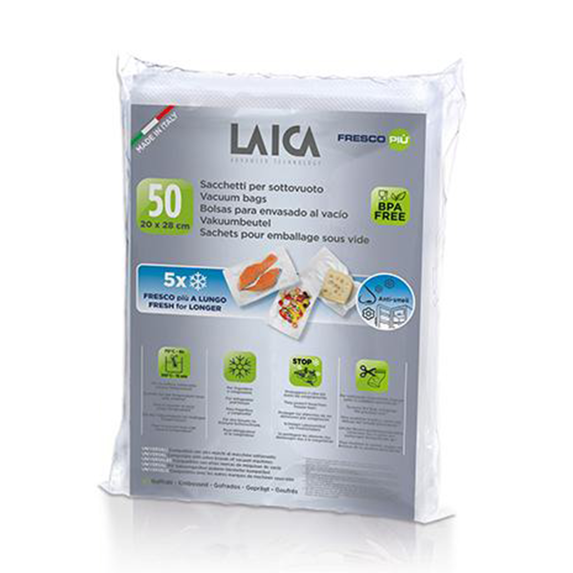 Laica sacchetti sottovuoto Laica Vt3504