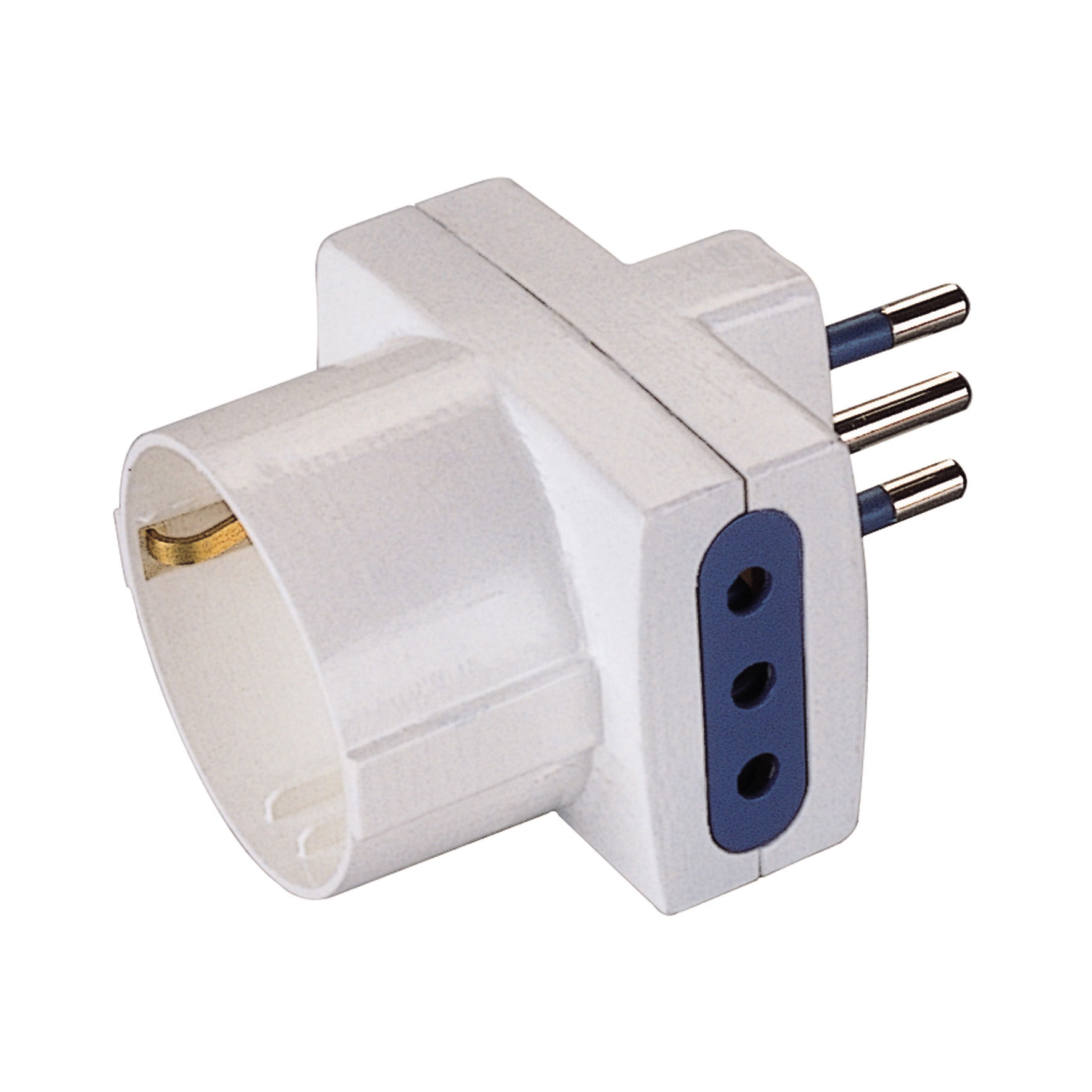 Adattatore triplo pluristandard Polypool 467X