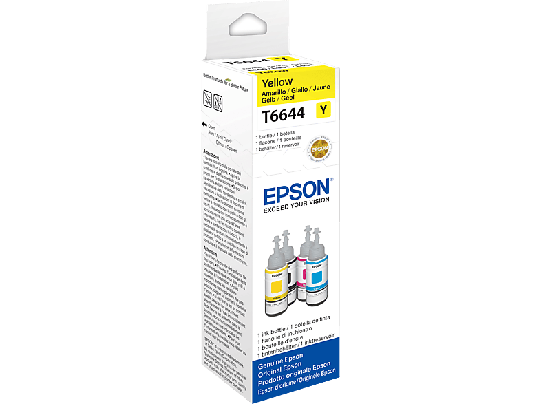 Epson Flacone Ecotank Y T6644 KIT Refill