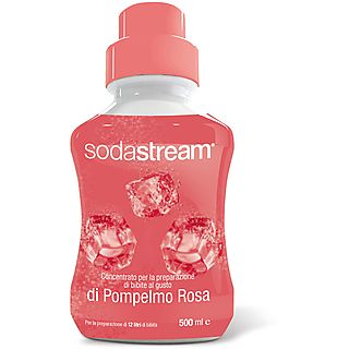 SODASTREAM Concentrato per la preparazione di bevande dissetanti gassate al gusto di POMPELMO ROSA CONCENTRATO POMPELMO ROSA