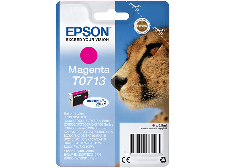Cartuccia Epson Ghepardo (T0713) Magenta