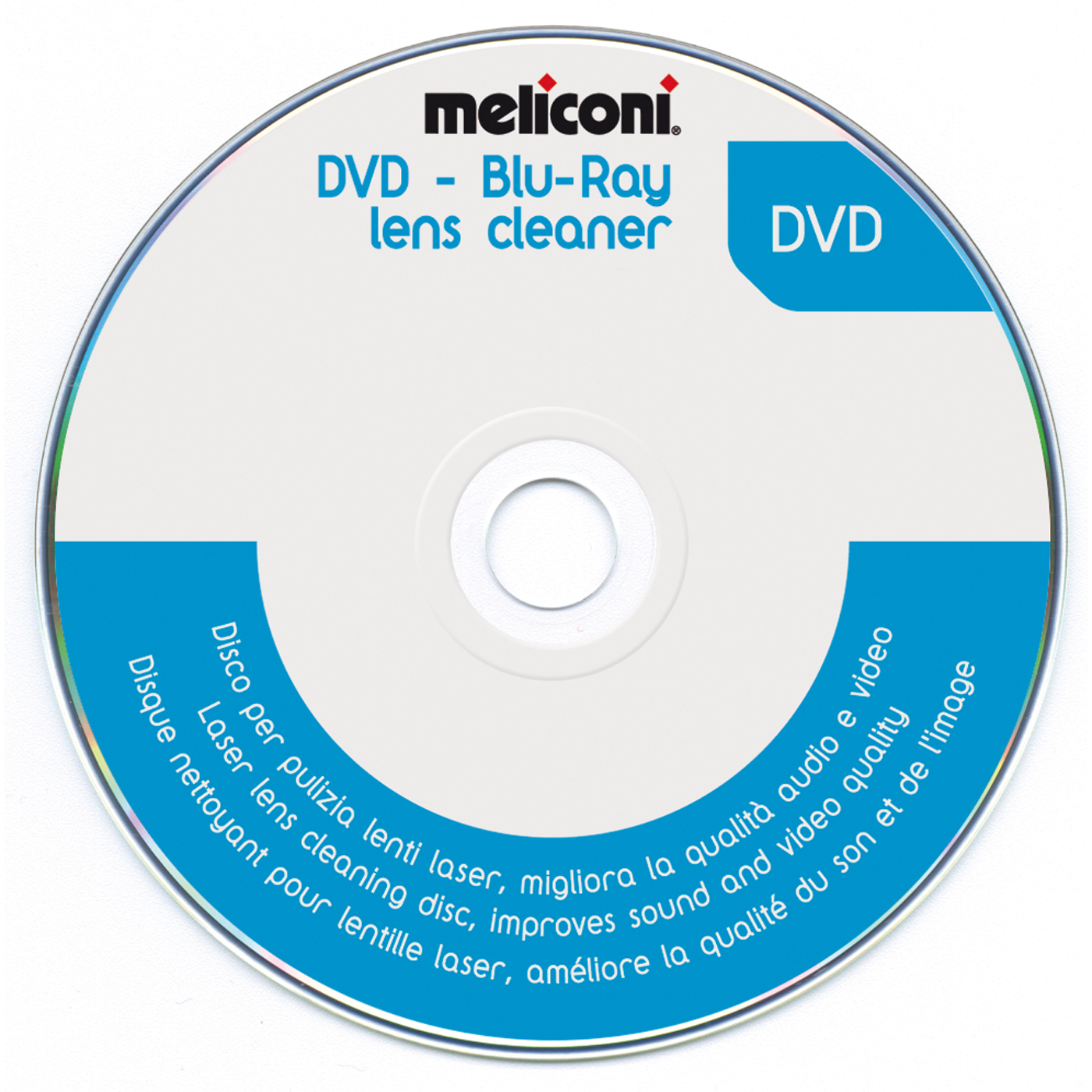 Disco Pulizia Lenti Laser Meliconi DVD