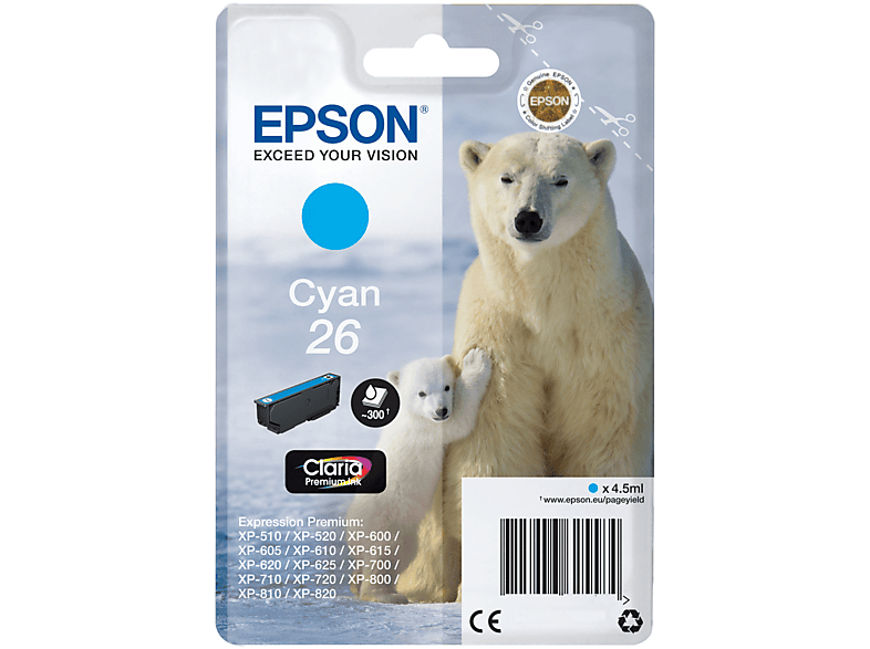 Epson Cart. INK Orso Polare 26 Cartuccia