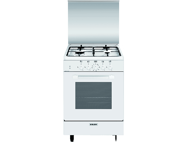 Glem Cucina Am55Mx3, Piano cottura a gas, zone 4, classe A