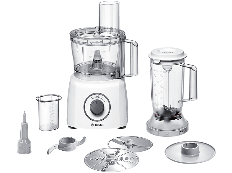 Bosch Mcm3200W Robot DA Cucina, 800 W, capacità ciotola 2,3 l, Bianco