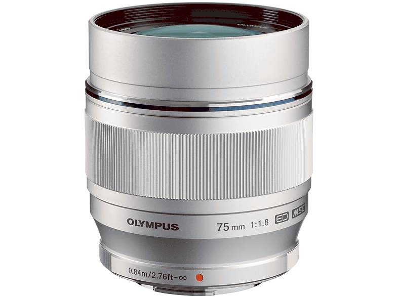 Obiettivo Olympus Epzm75S Lunghezza focale fissa, compatibilità Micro-Four-Thirds