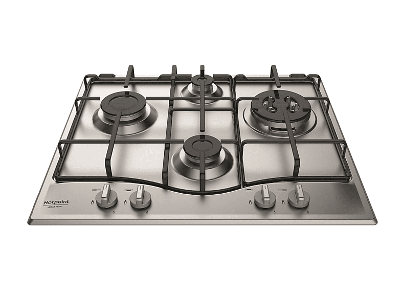 Piano Cottura Hotpoint Pcn 642 T/Ix/Har, 4 Zone Cottura, 60 Cm X 51
