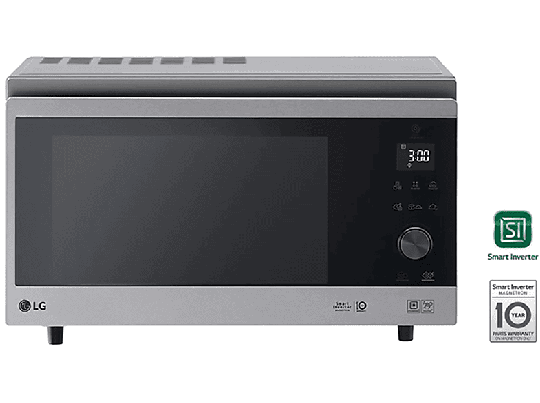 LG Mj3965Acs Microonde Combi, 1350 W, 39 l