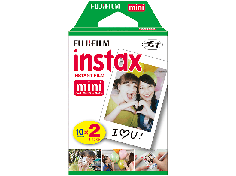 Pellicola Istantanea Fujifilm Instax Film Mini Twinpack