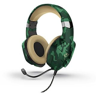 TRUST GXT323C CARUS HDS JUNGLE  CUFFIE GAMING, Camouflage
