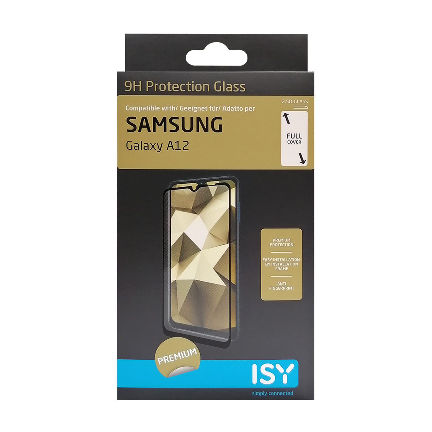 Vetro Temperato ISY Prot Glass Galaxy A12 BK